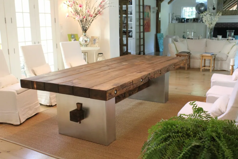 Custom Barn Wood Dining Table