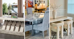 Best Marble Dining Tables For Sophisticated Settings