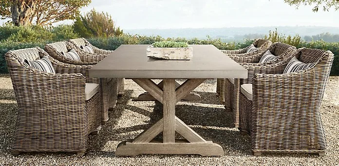 Concrete Outdoor Dining Tables