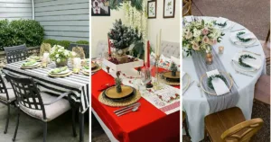 Dress Your Table Tablecloth Ideas For Beautiful Table Settings