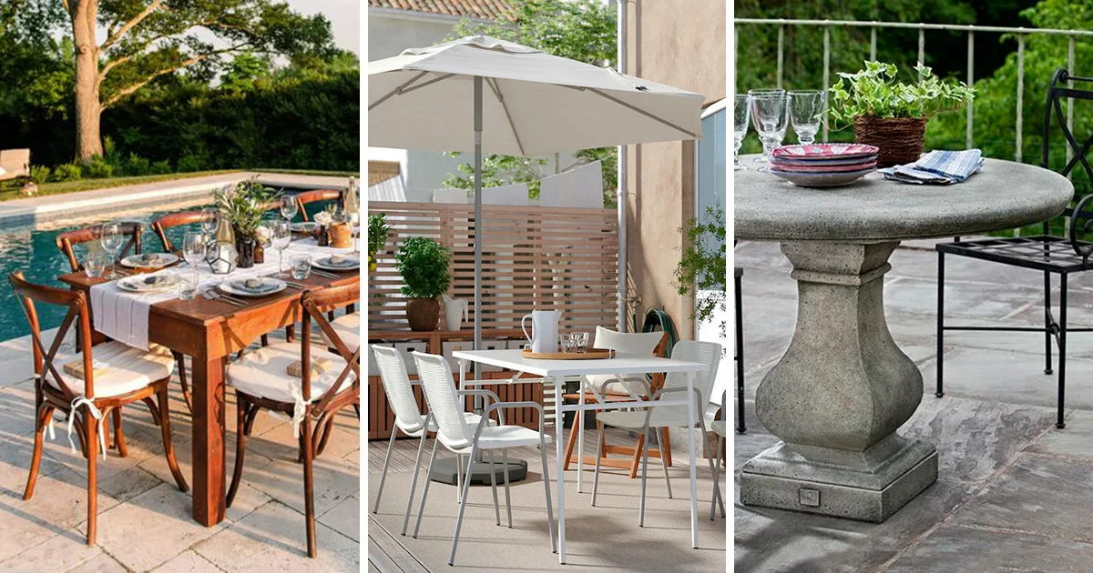 Elevate Your Outdoor Dining Experience with Outdoor Dinner Tables
