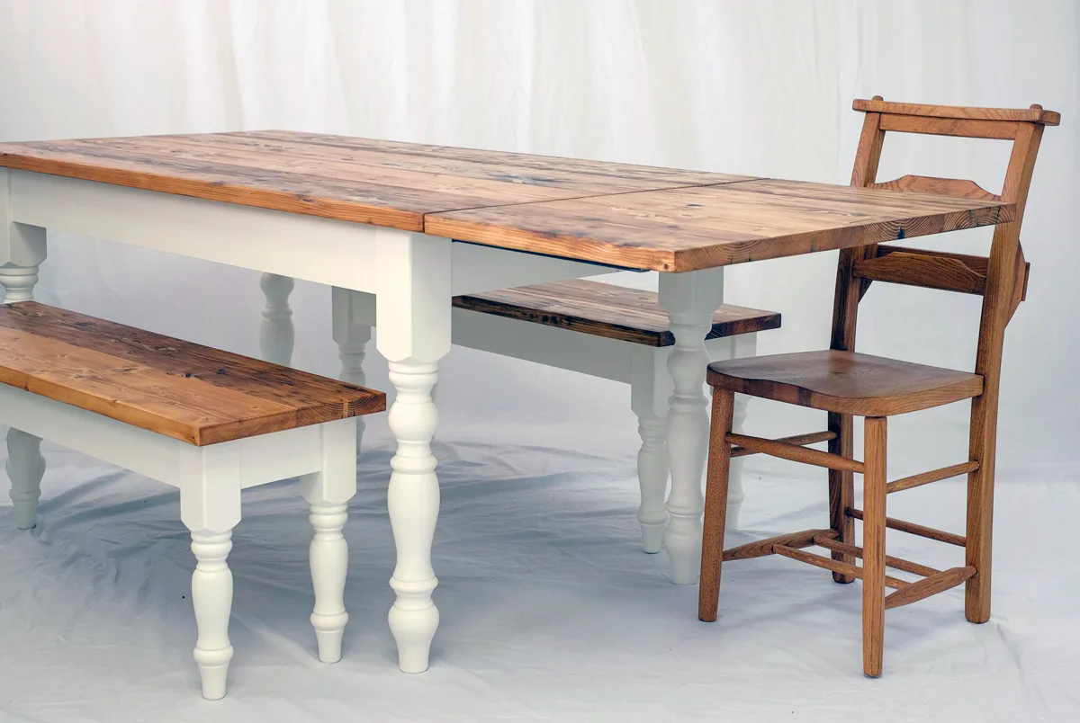 Farmhouse Extendable Dining Table