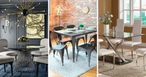 Industrial Chic Metal Dining Tables For Modern Living