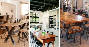 Raw And Rugged Industrial Dining Tables For Urban Living