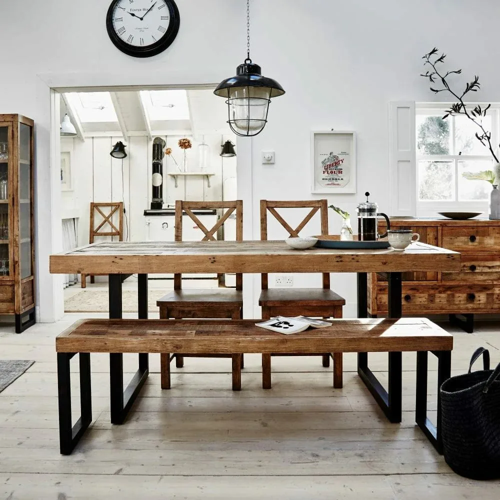 Reclaimed Wooden Dining Table