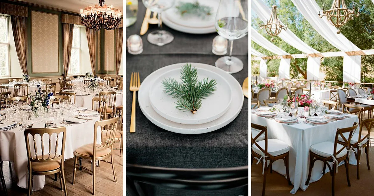 Setting Up Luxurious Wedding Dinner Tables For Your Big Day