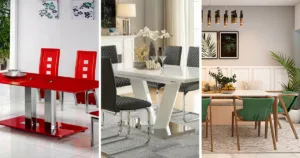 Sleek And Chic Modern Dining Tables For Contemporary Homes