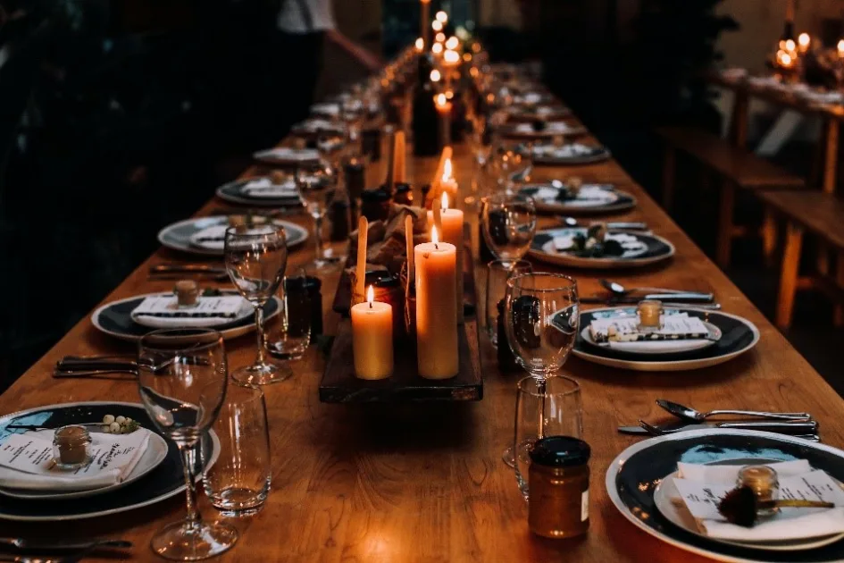 Table With Candles