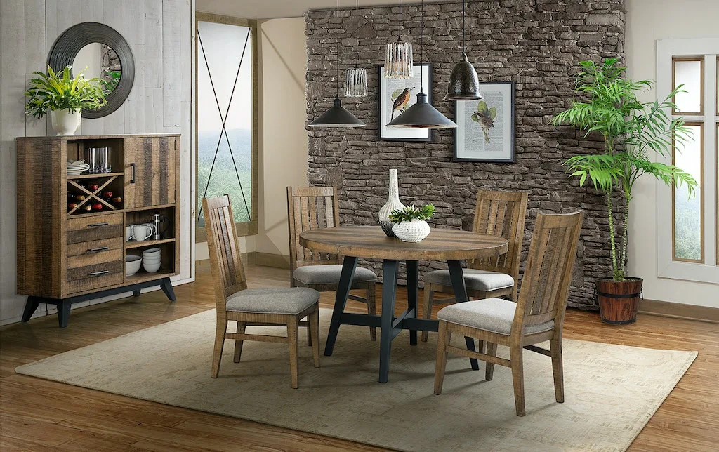 Urban Rustic Dining Room