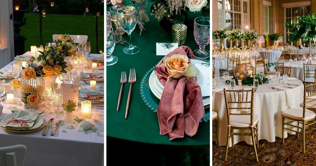 Wedding Table Setting Ideas for a Magical Reception