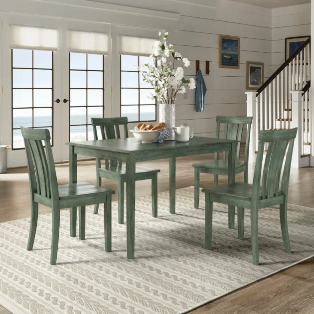 Sage Green Dinner Table Chairs