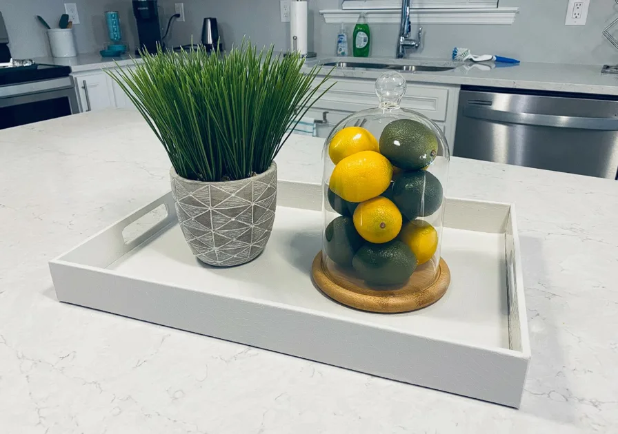 Seasonal Fruit Tablescape Ideas Artificial Plastic Lemons On Creative Container
