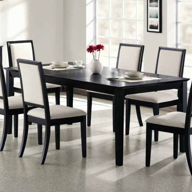 Black And White Dining Tables