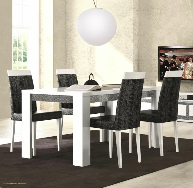 Black And White Wood Dining Tables