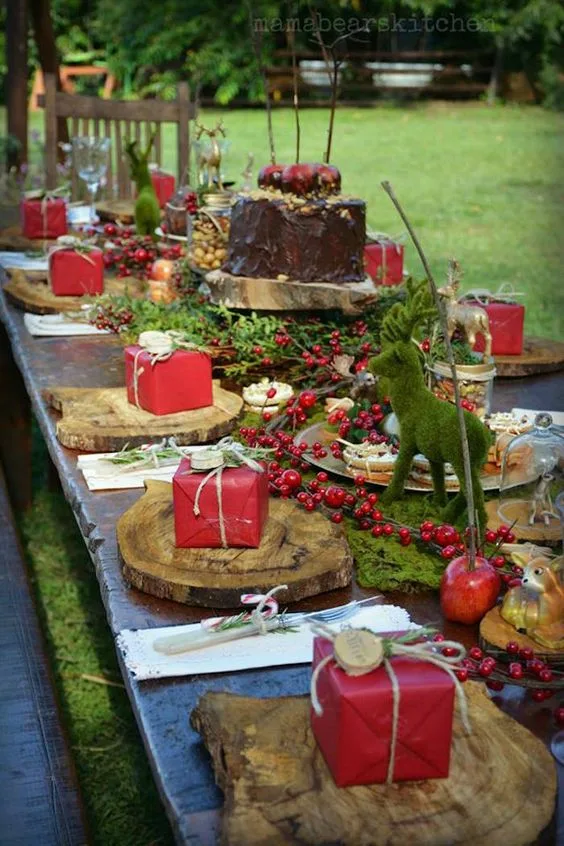 Christmas Table Decor Outdoor Gifts