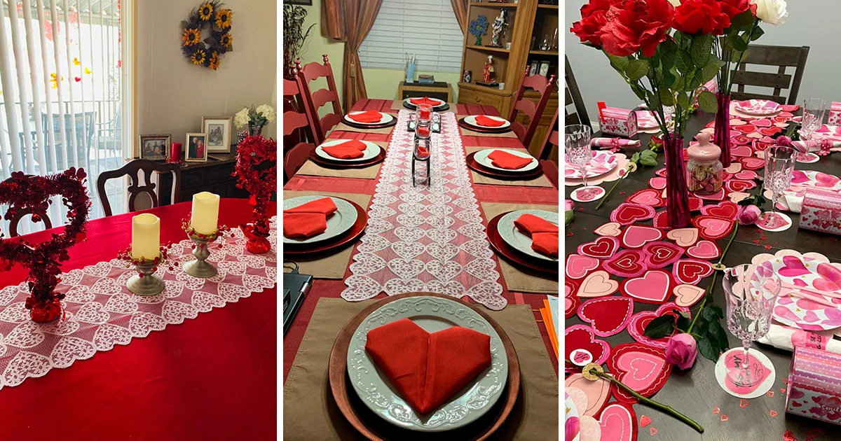 3 Best Dining Table Centerpiece Ideas For Valentine’s Day